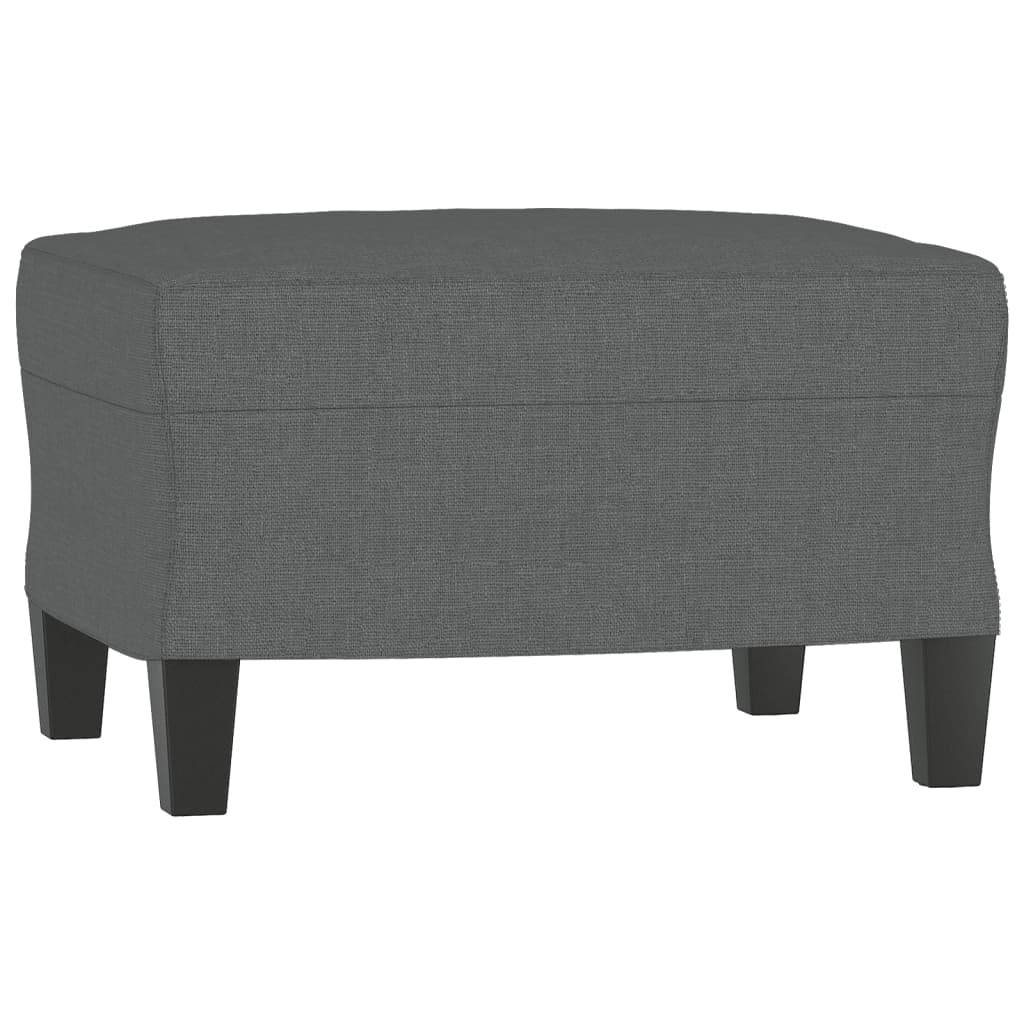 3-dijelni set sofa tamnosivi od tkanine