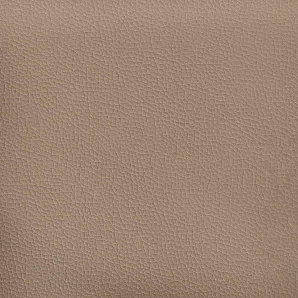 3-dijelni set sofa boja cappuccina od umjetne kože