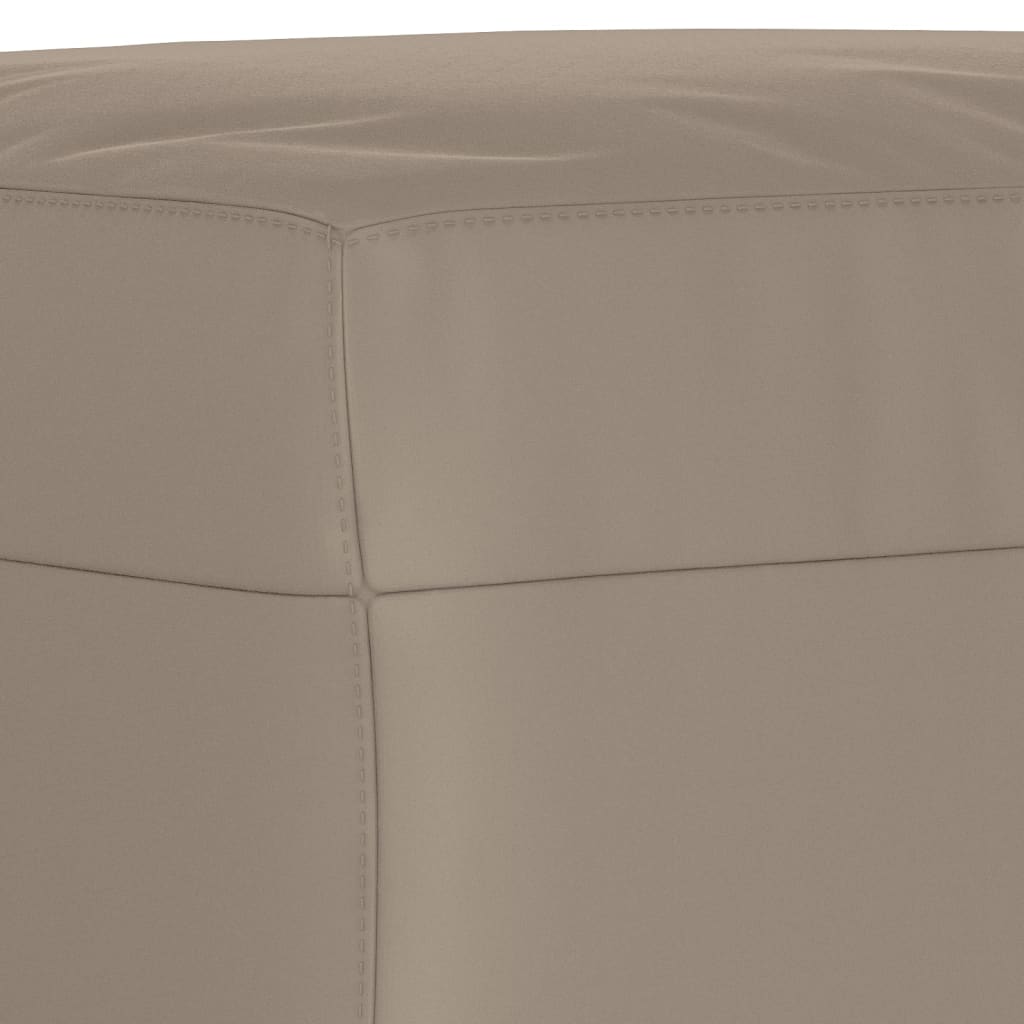 4-dijelni set sofa s jastucima smeđesivi od mikrovlakana