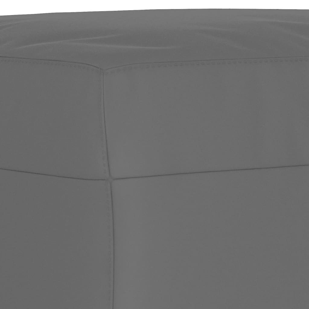 3-dijelni set sofa s jastucima tamnosivi od mikrovlakana