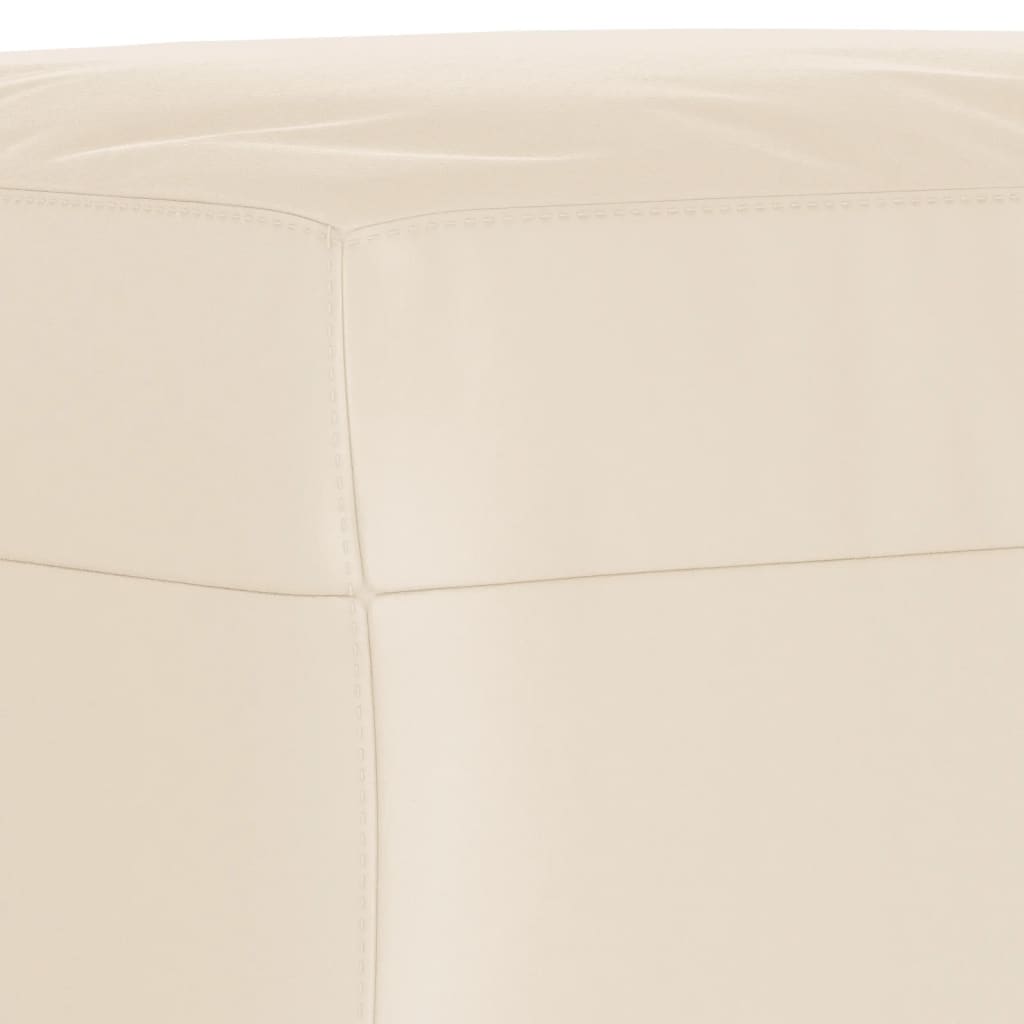 3-dijelni set sofa s jastucima bež tkanina od mikrovlakana