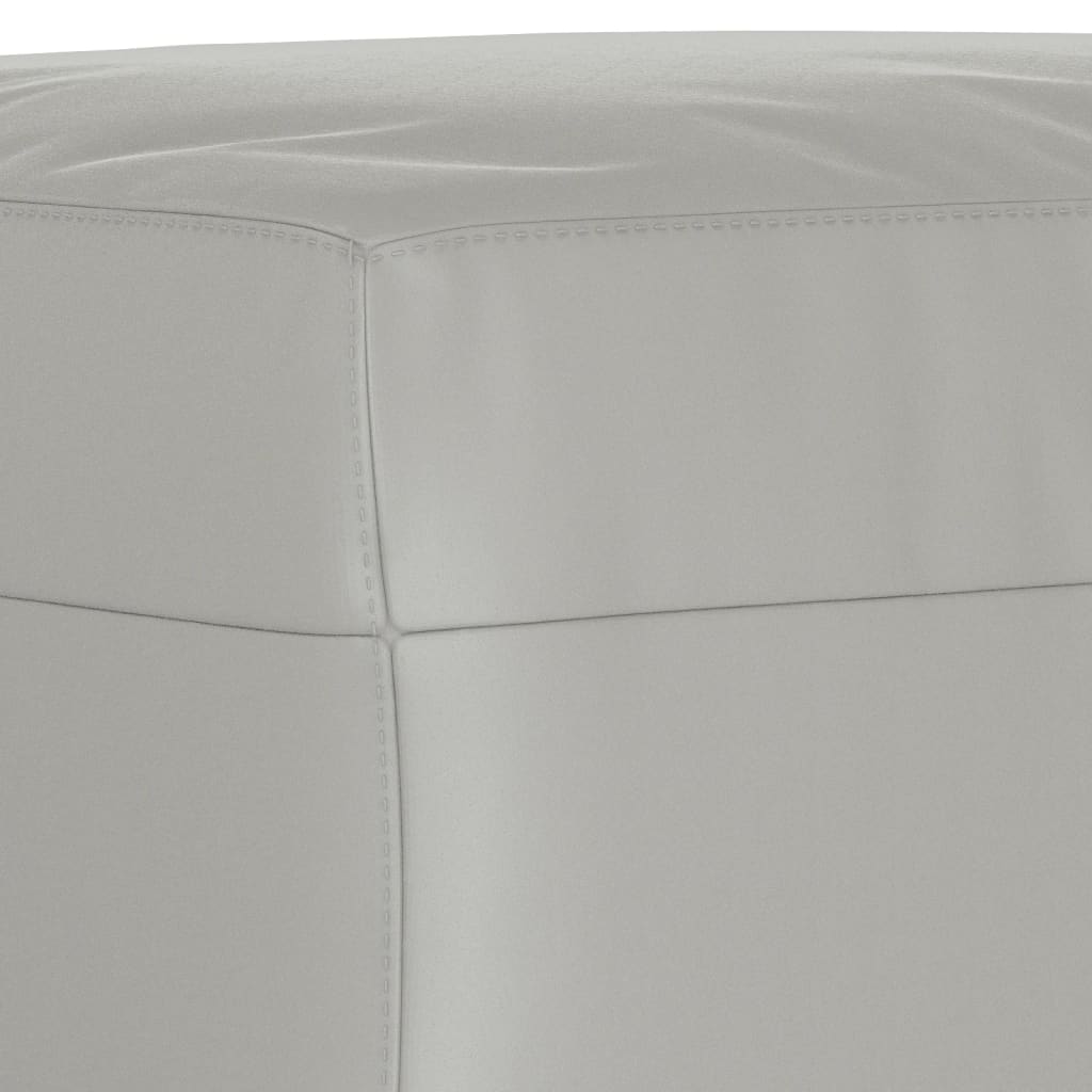 3-dijelni set sofa s jastucima svjetlosivi od mikrovlakana
