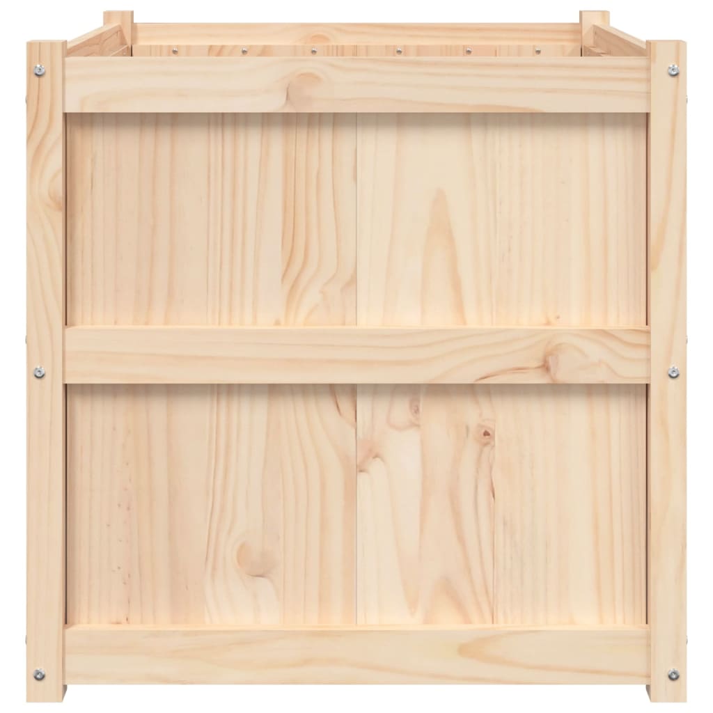 Vrtna sadilica 70 x 70 x 70 cm od masivne borovine