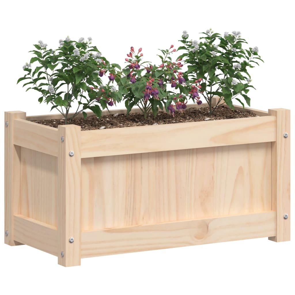 Vrtna sadilica 60x31x31 cm od masivne borovine