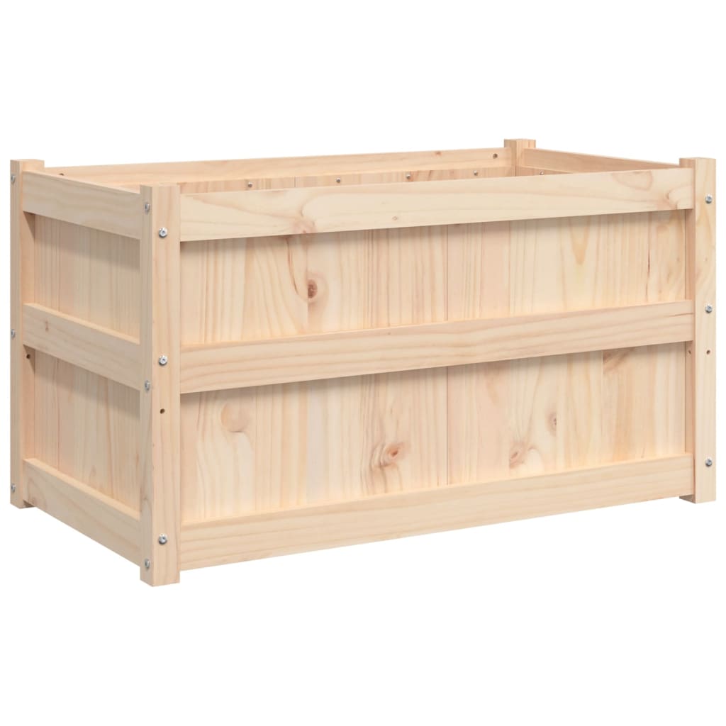 Vrtna sadilica 90x50x50 cm od masivne borovine