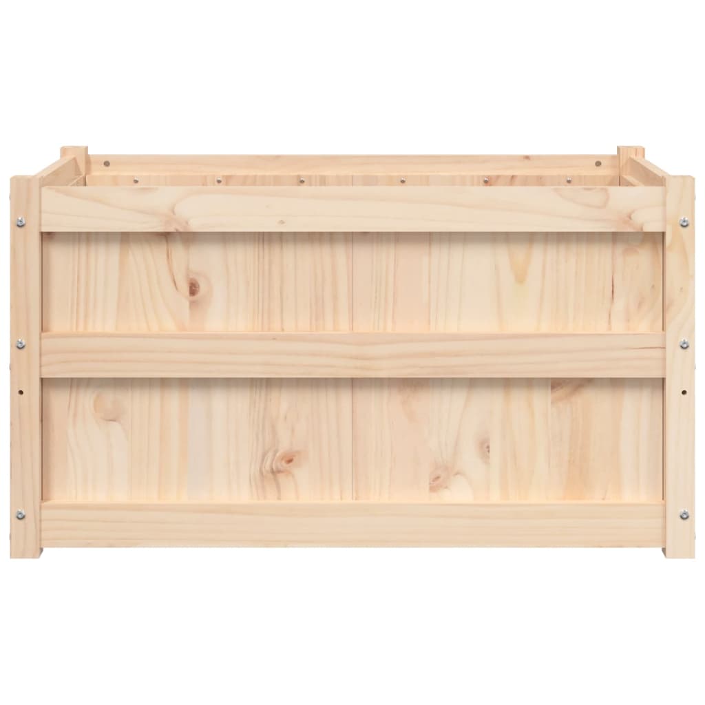 Vrtna sadilica 90x50x50 cm od masivne borovine