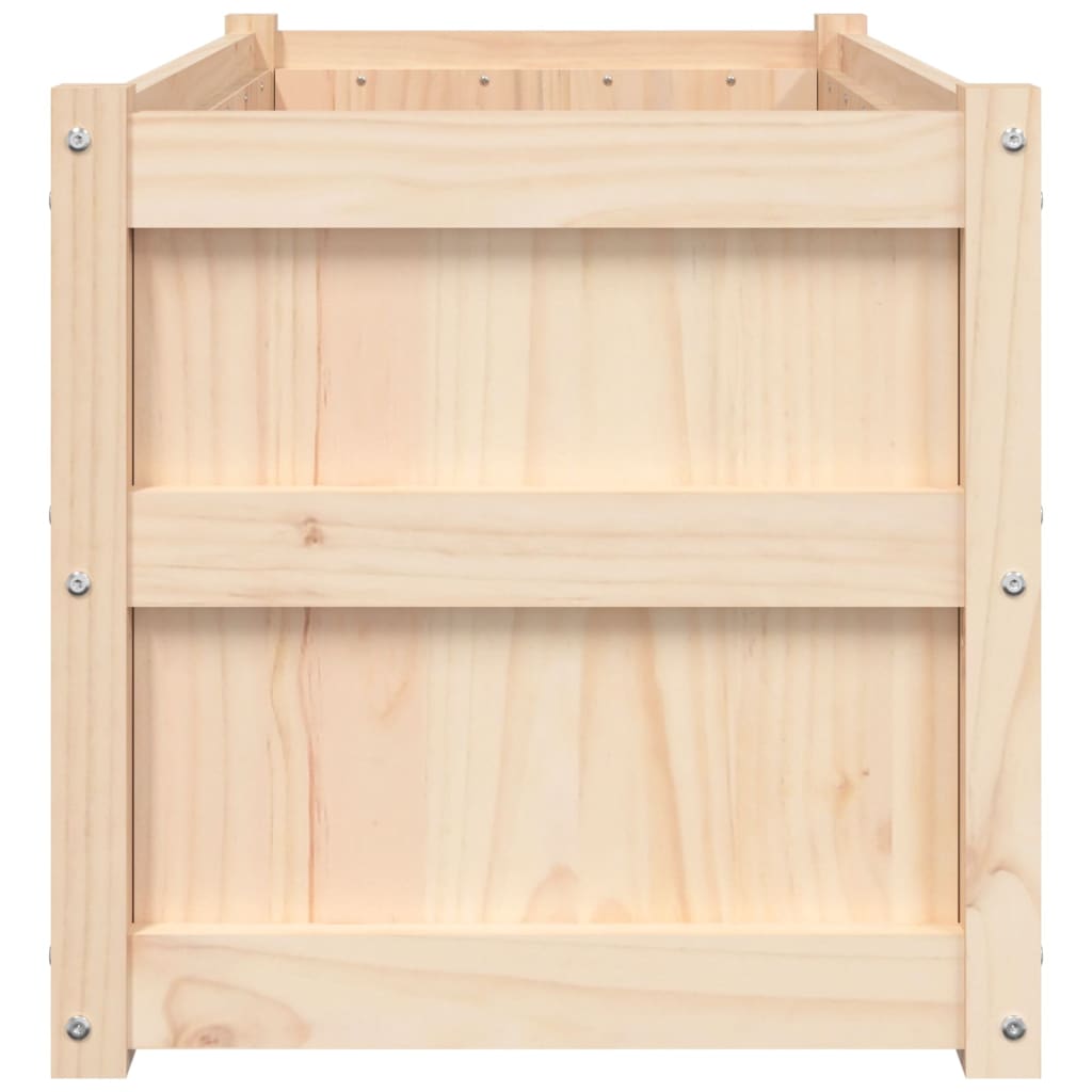 Vrtna sadilica 90x50x50 cm od masivne borovine