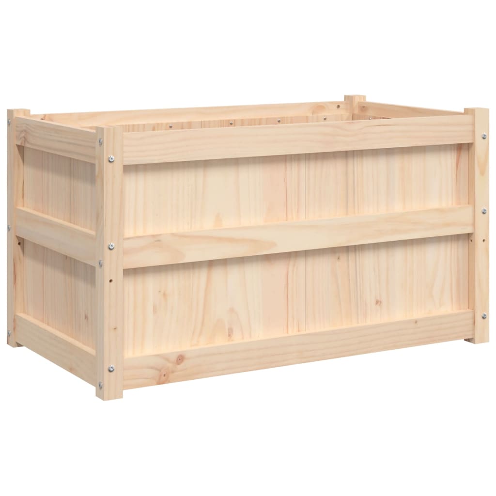 Vrtna sadilica 90x50x50 cm od masivne borovine