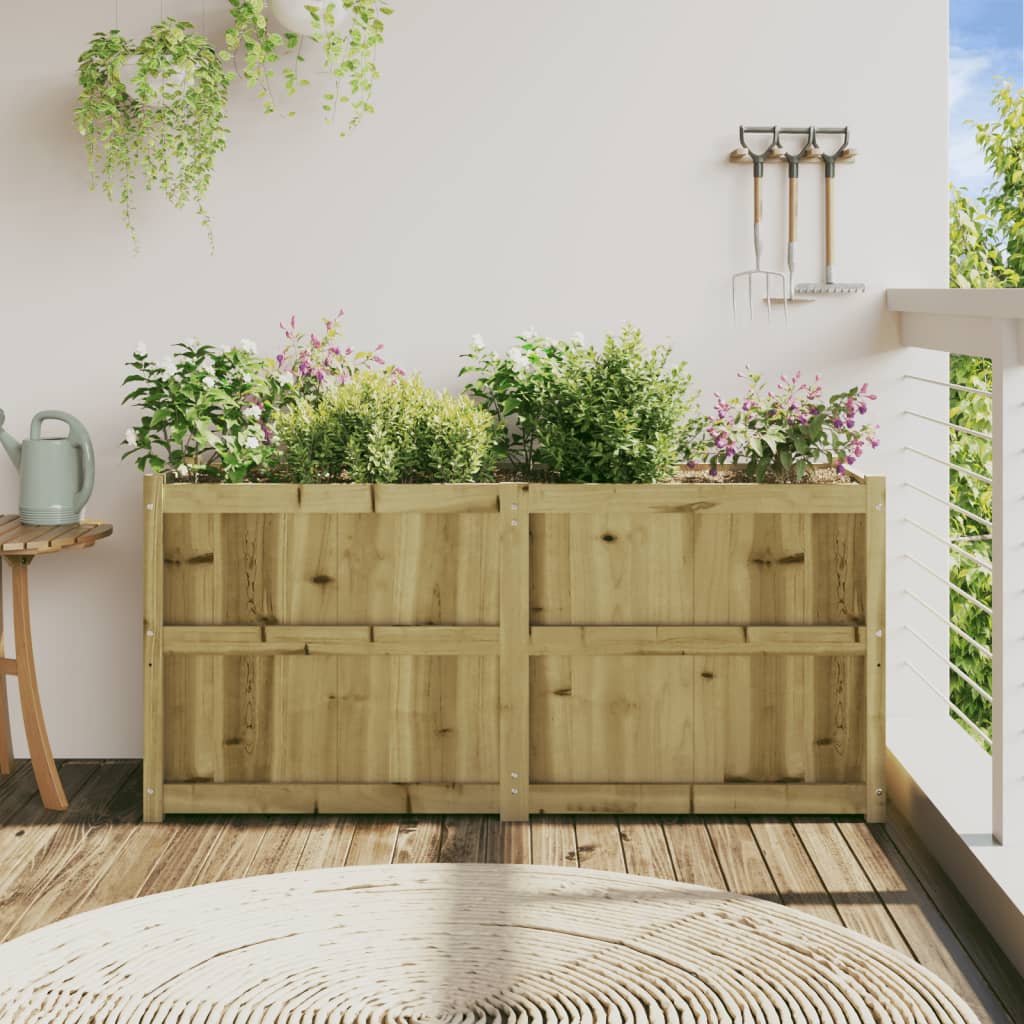 Vrtna sadilica 150 x 50 x 70 cm od impregnirane borovine