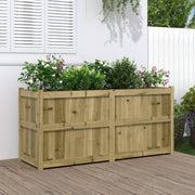 Vrtna sadilica 150 x 50 x 70 cm od impregnirane borovine