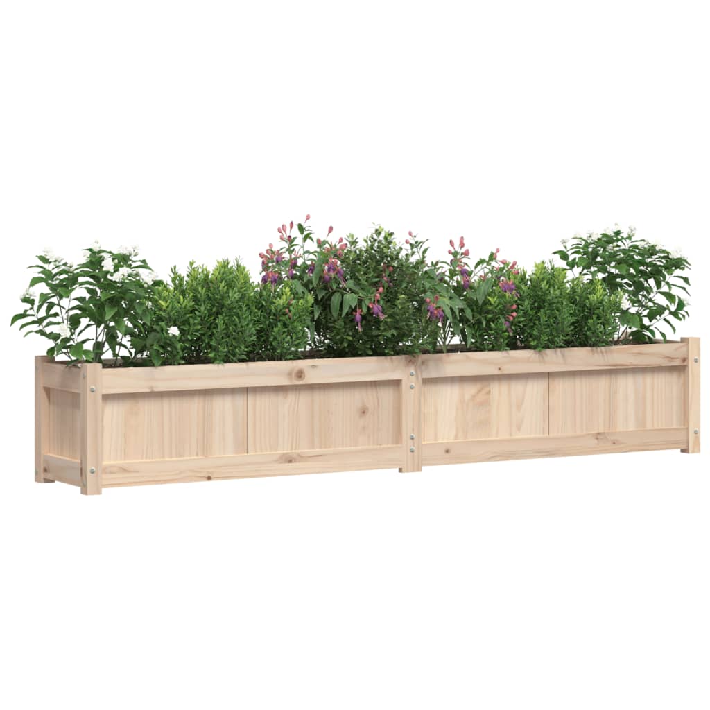 Vrtna sadilica 180 x 31 x 31 cm od masivne borovine