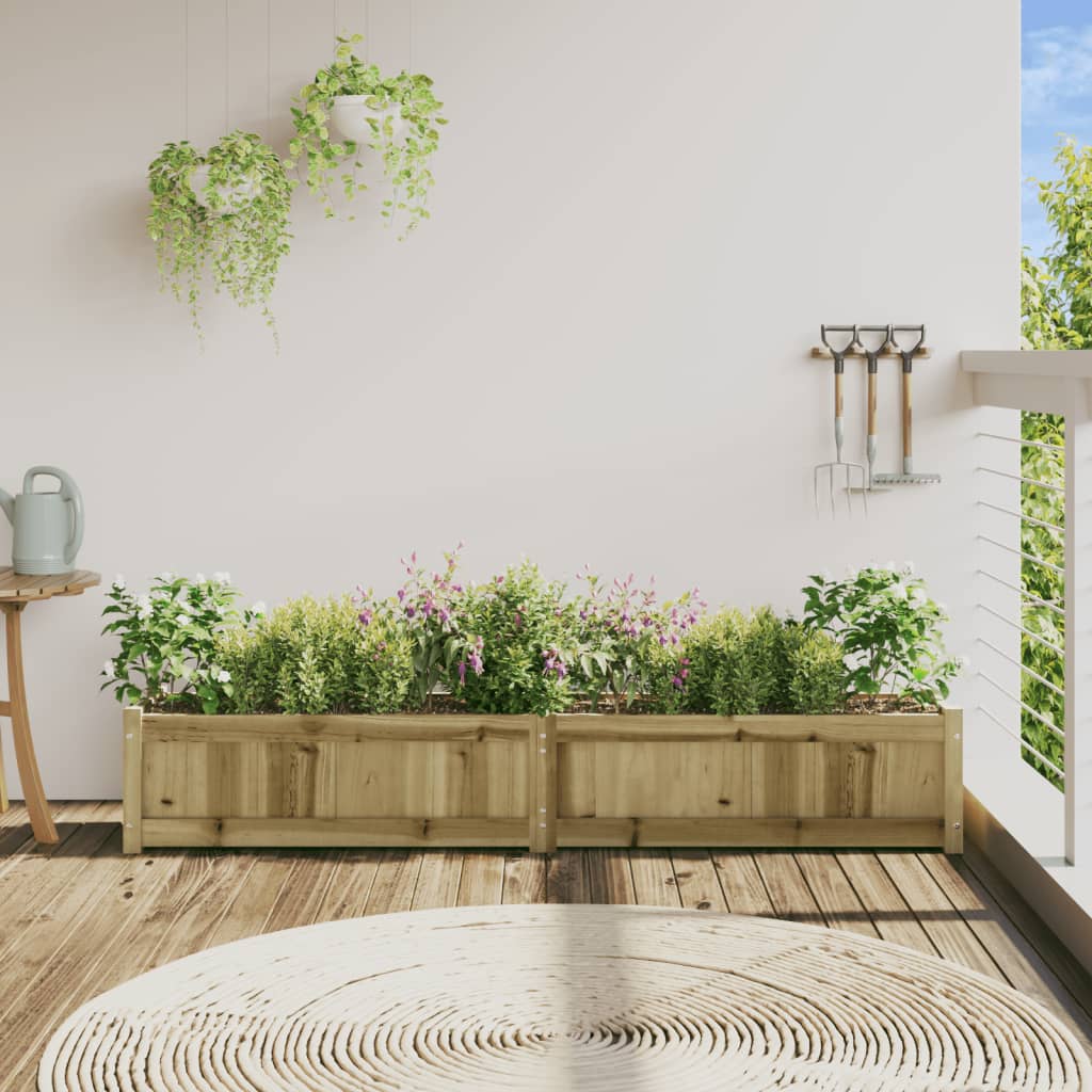 Vrtna sadilica 180 x 31 x 31 cm od impregnirane borovine