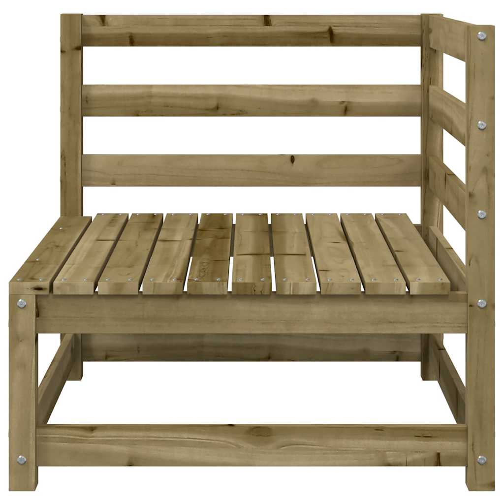 Kutne vrtne sofe 2 kom 70 x 70 x 67 cm od impregnirane borovine