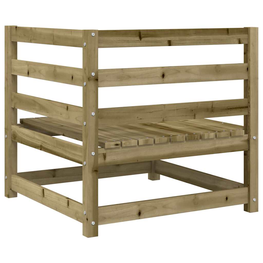 Kutne vrtne sofe 2 kom 70 x 70 x 67 cm od impregnirane borovine