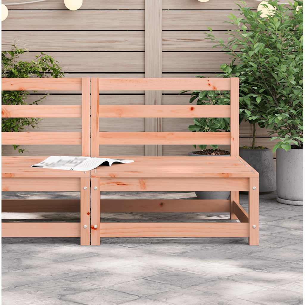 Vrtna sofa bez naslona za ruke 70x70x67 cm masivna duglazija