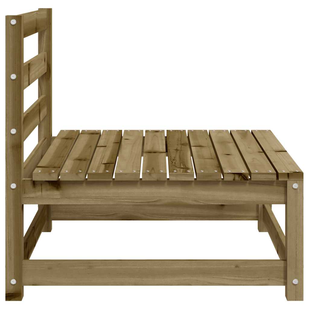 Vrtne sofe 3 kom 70 x 70 x 67 cm od impregnirane borovine