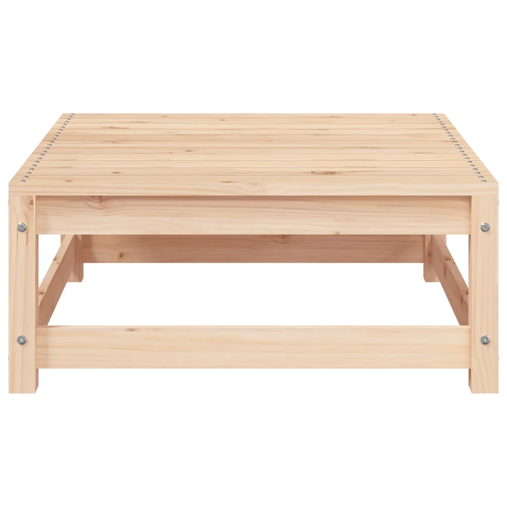 Vrtni tabure 70 x 70 x 30 cm od masivne borovine