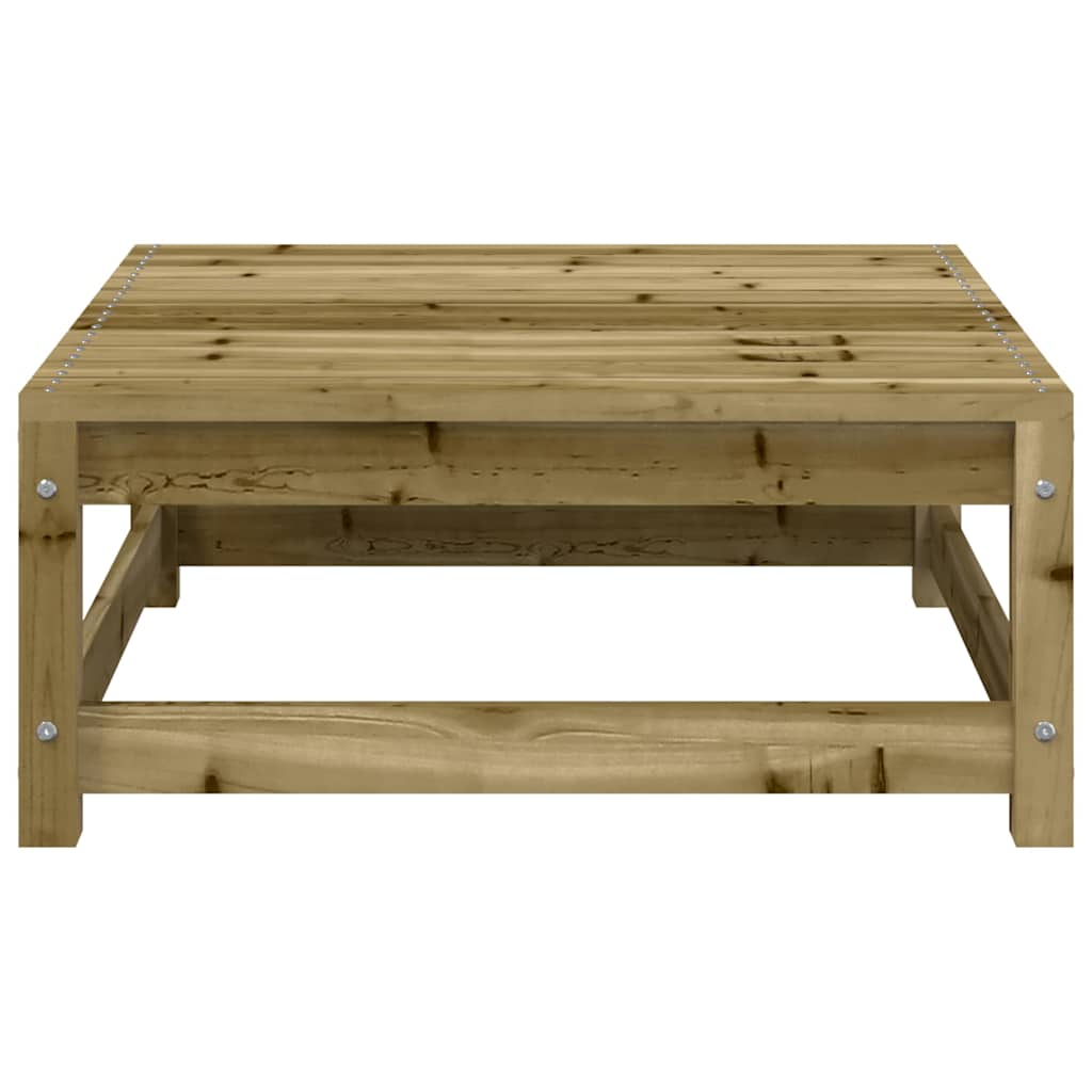 Vrtni tabure 70 x 70 x 30 cm od impregnirane borovine