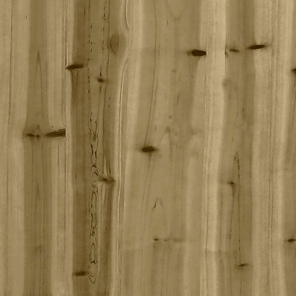 Vrtni tabure 70 x 70 x 30 cm od impregnirane borovine