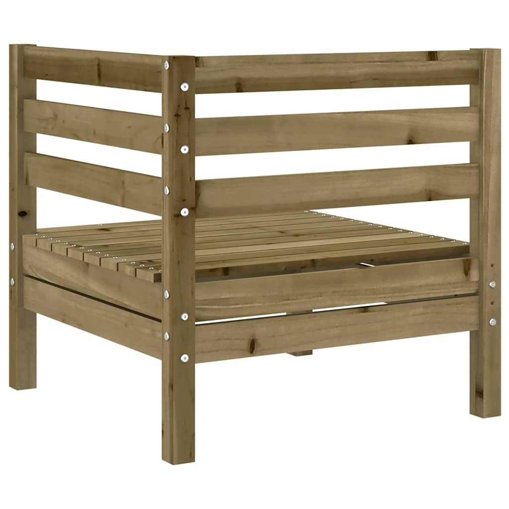 Kutna vrtna sofa od impregnirane borovine