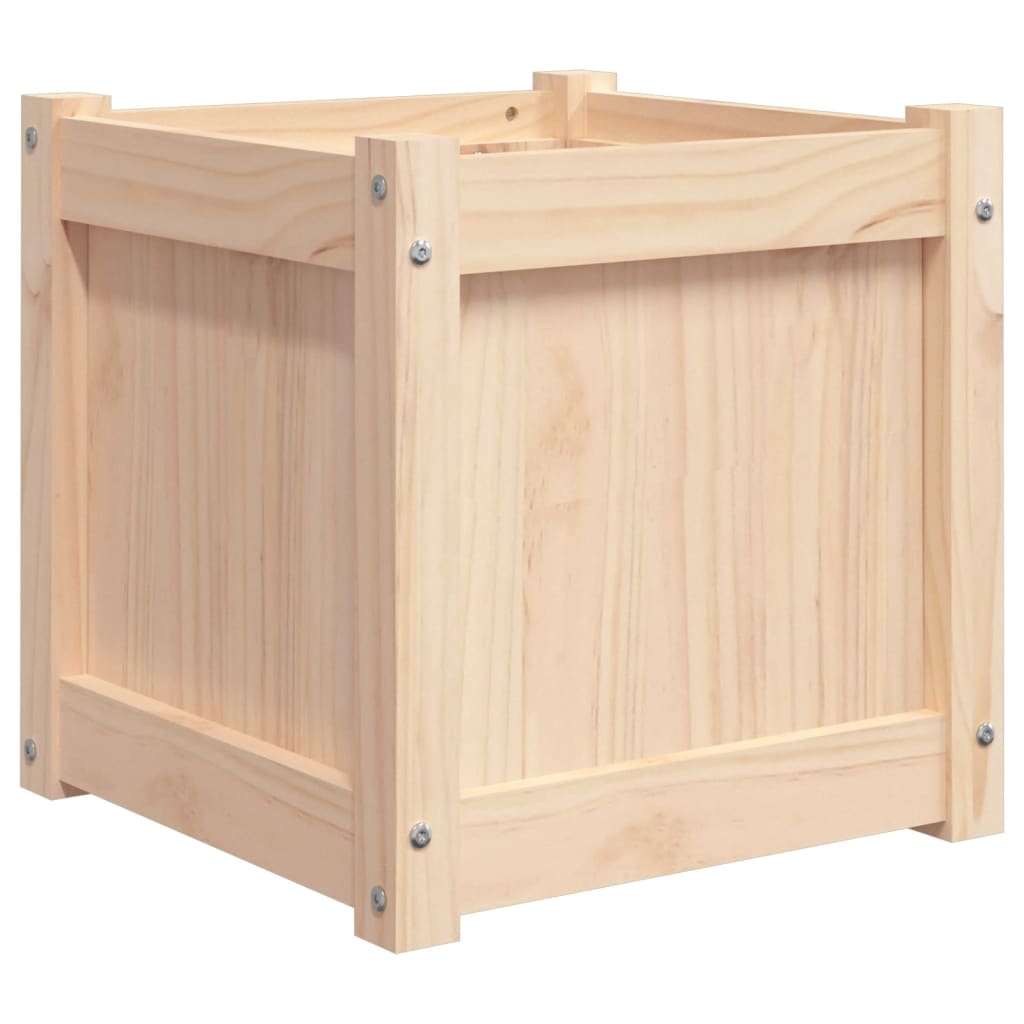 Vrtna sadilica 40 x 40 x 40 cm od masivne borovine