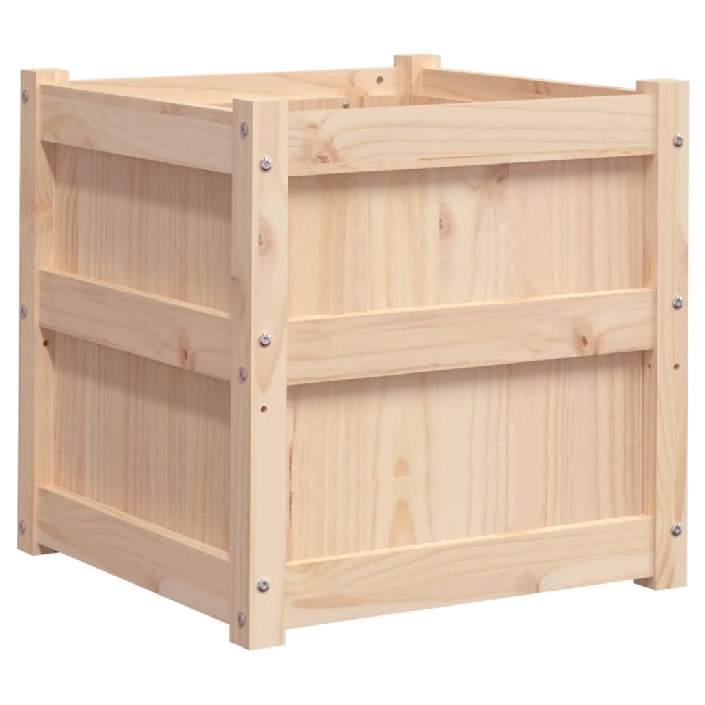 Vrtna sadilica 50 x 50 x 50 cm od masivne borovine