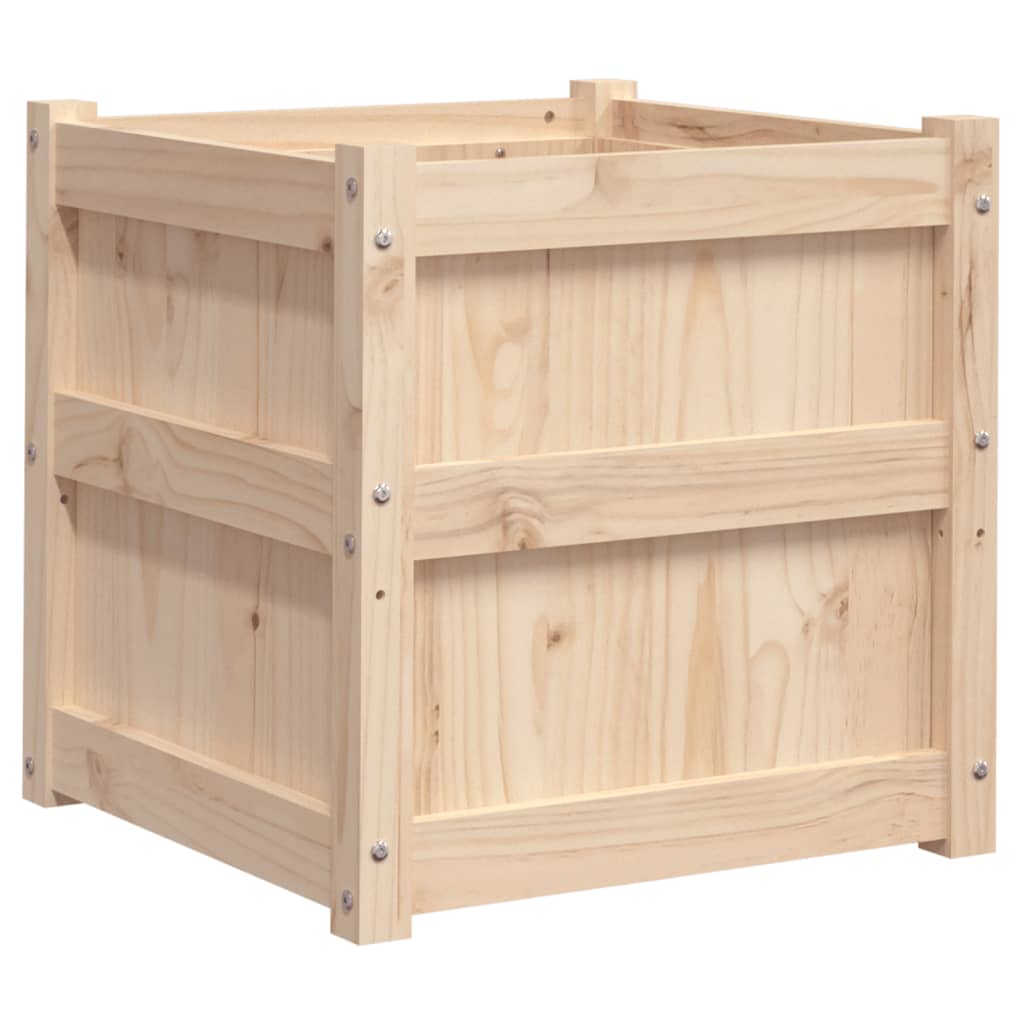 Vrtna sadilica 50 x 50 x 50 cm od masivne borovine