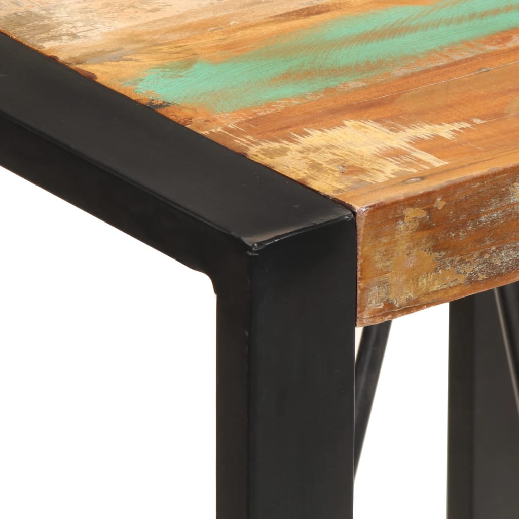 Barski stol 60 x 55 x 110 cm od masivnog obnovljenog drva