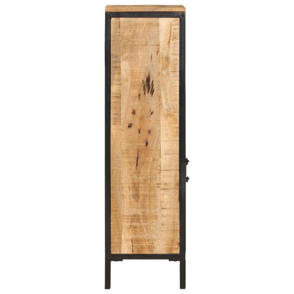 Kupaonski ormarić 40x27x90 cm od masivnog drva manga i željeza