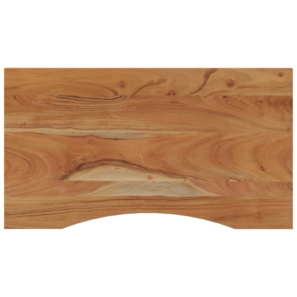 Stolna ploča 90x50x2,5 cm pravokutna od masivne bukovine