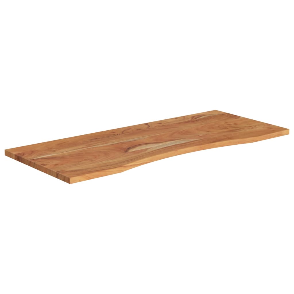 Ploča za radni stol 120x50x2,5 cm pravokutna od drva bagrema