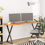 Ploča za radni stol 140x50x2,5 cm pravokutna od drva bagrema