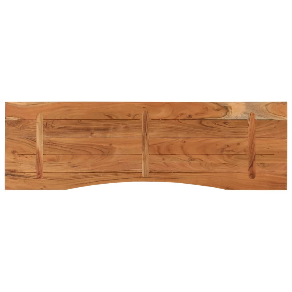 Ploča za radni stol 160x50x2,5 cm pravokutna od drva bagrema