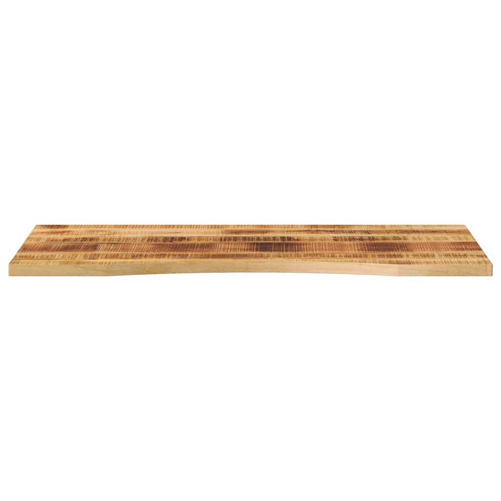Ploča za radni stol zaobljena 120x50x2,5 cm od drva manga