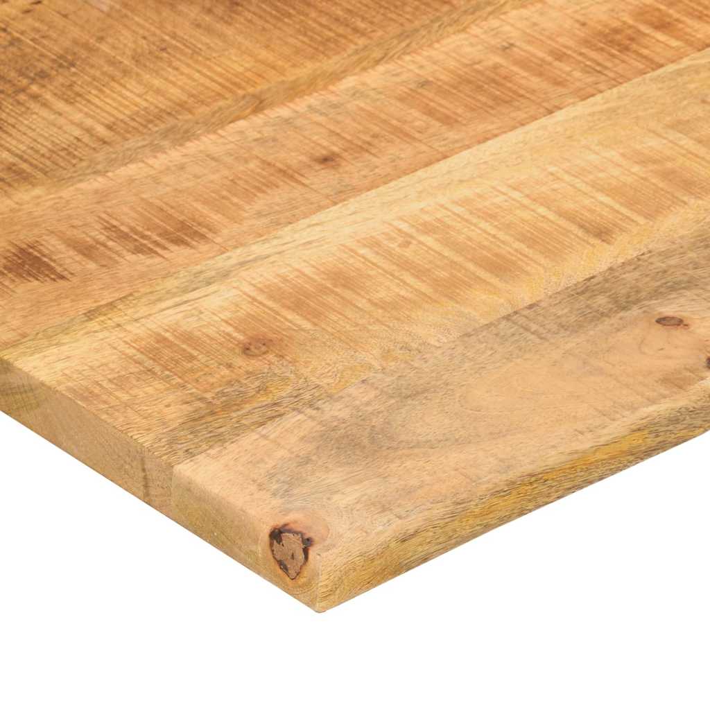 Ploča za radni stol zaobljena 110x60x2,5 cm od drva manga