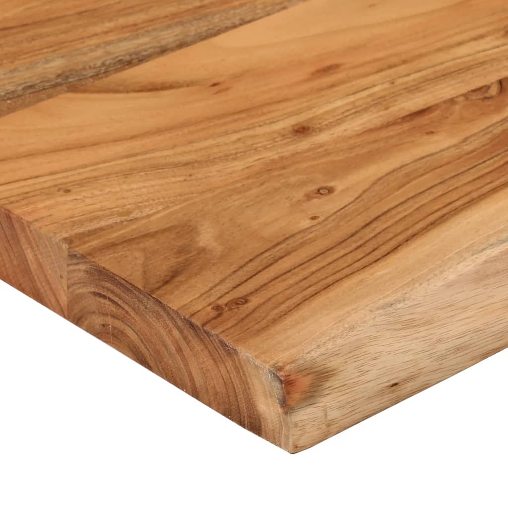 Stolna ploča 90x40x2,5 cm pravokutna bagremovo drvo živi rub