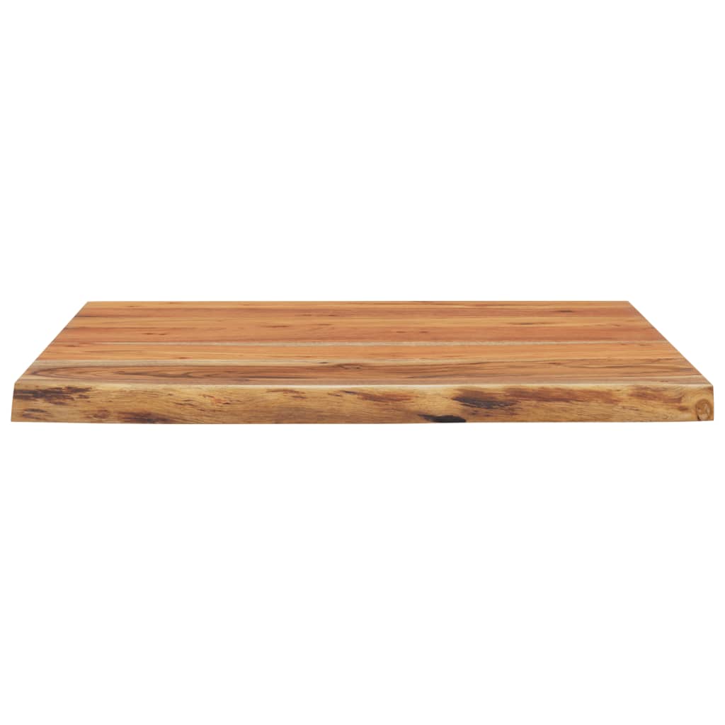 Stolna ploča 80x80x2,5 cm četvrtasta od bagrema sa živim rubom