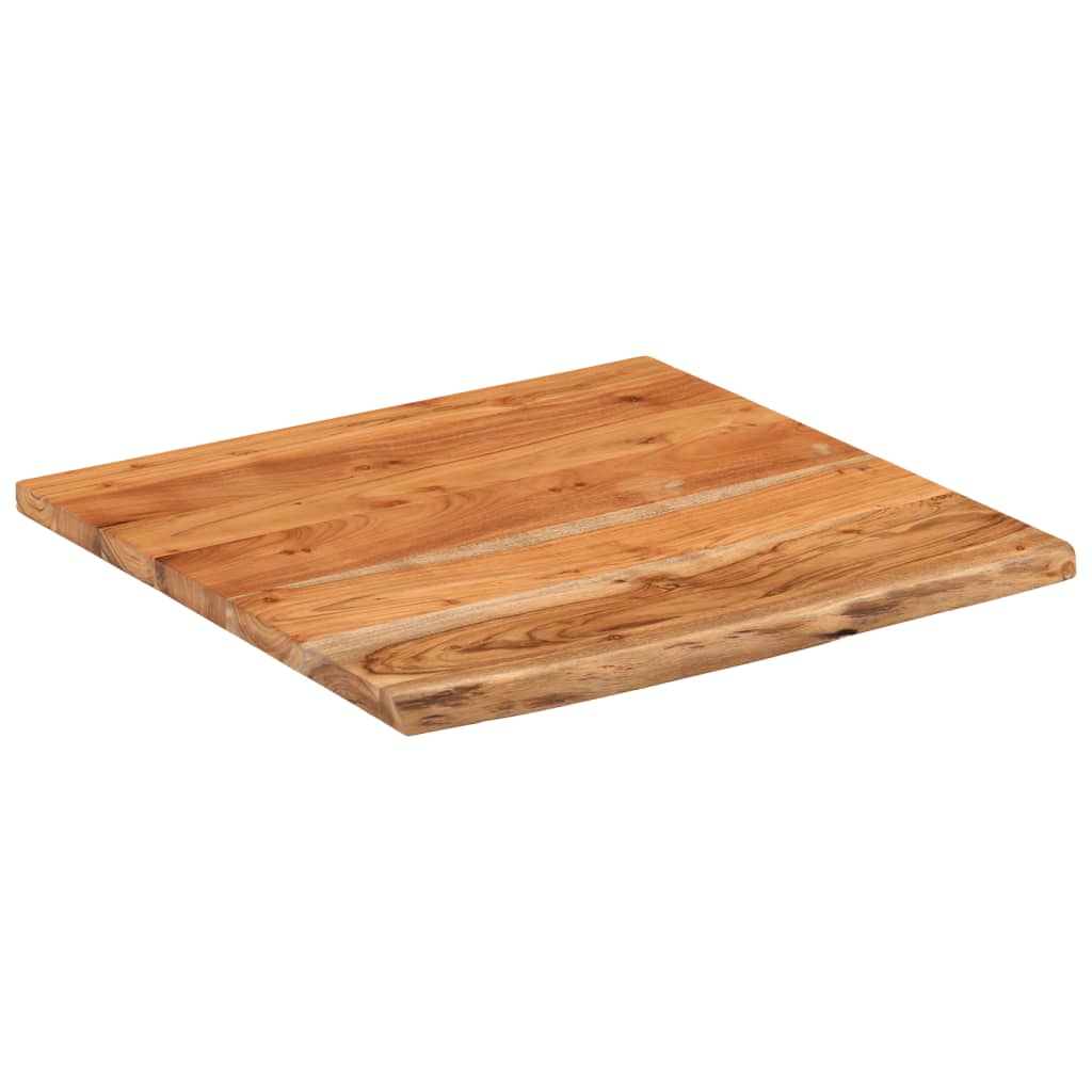 Kupaonska radna ploča 60x60x3,8 cm četvrtasta od drva bagrema