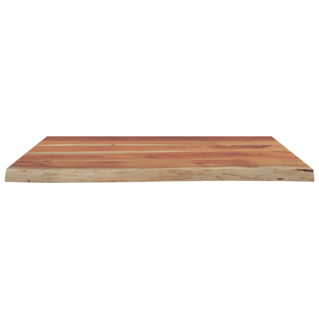Kupaonska radna ploča 80x60x3,8 cm pravokutna od drva bagrema