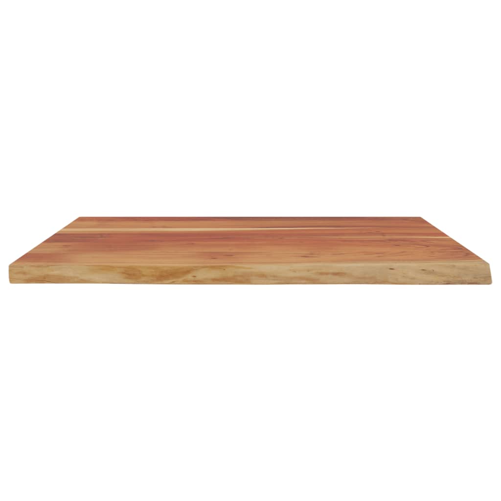 Stolna ploča 90x80x3,8 cm pravokutna bagremovo drvo živi rub