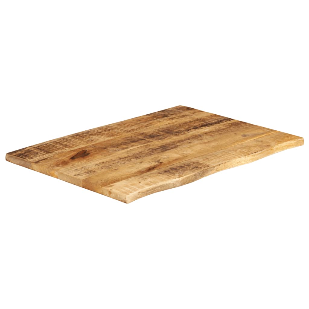 Stolna ploča 70x60x2,5 cm masivno drvo manga sa živim rubom