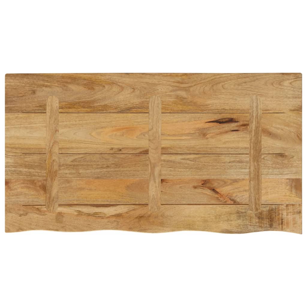 Stolna ploča 100x60x2,5 cm masivno drvo manga sa živim rubom