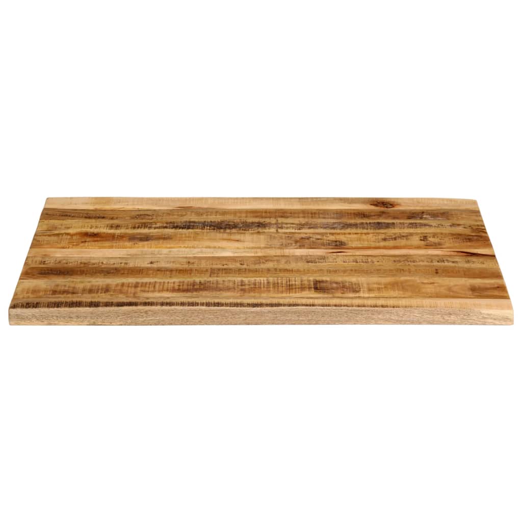 Stolna ploča 90 x 80 x 3,8 cm masivno drvo manga sa živim rubom