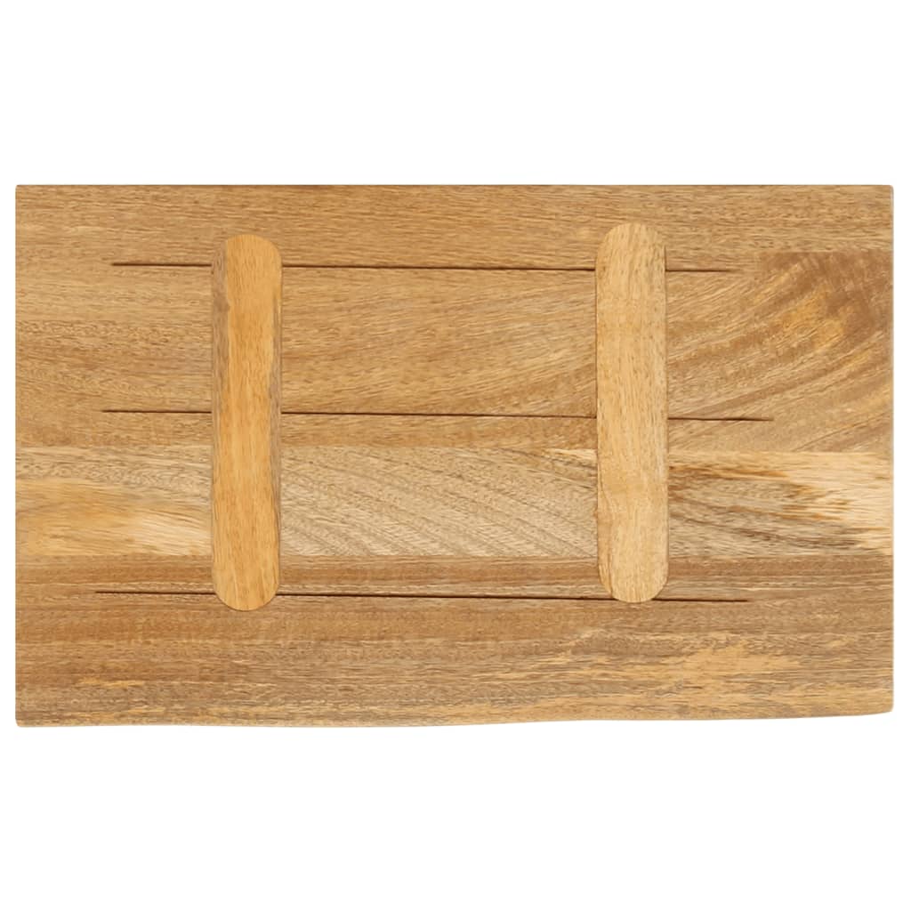 Stolna ploča sa živim rubom 40x20x2,5 cm od masivnog drva manga