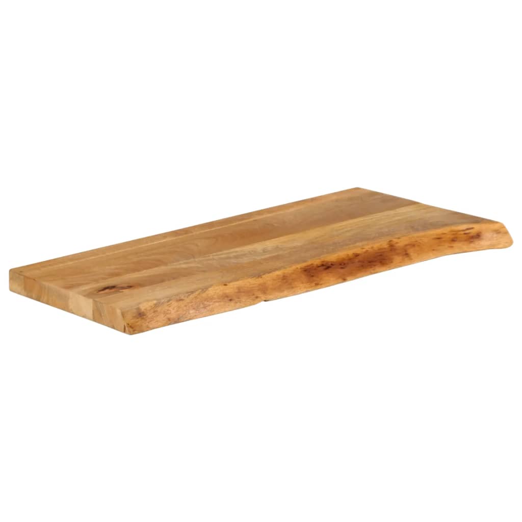 Stolna ploča sa živim rubom 90x30x2,5 cm od masivnog drva manga