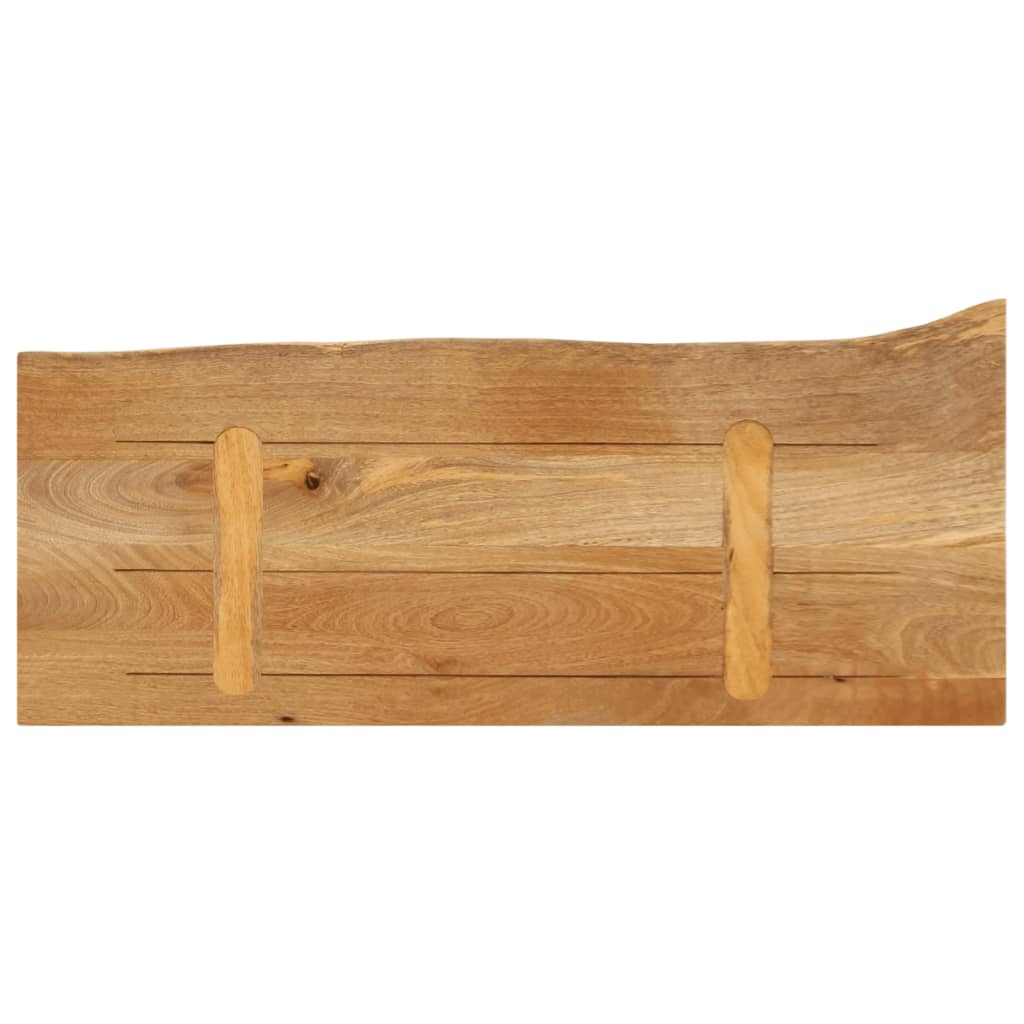 Stolna ploča sa živim rubom 90x40x3,8 cm od masivnog drva manga