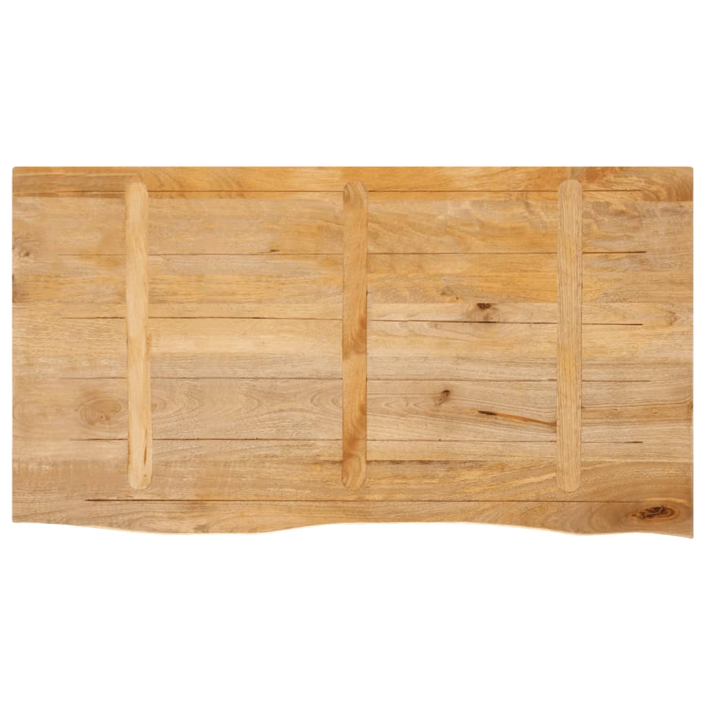 Stolna ploča sa živim rubom 120x60x3,8cm od masivnog drva manga