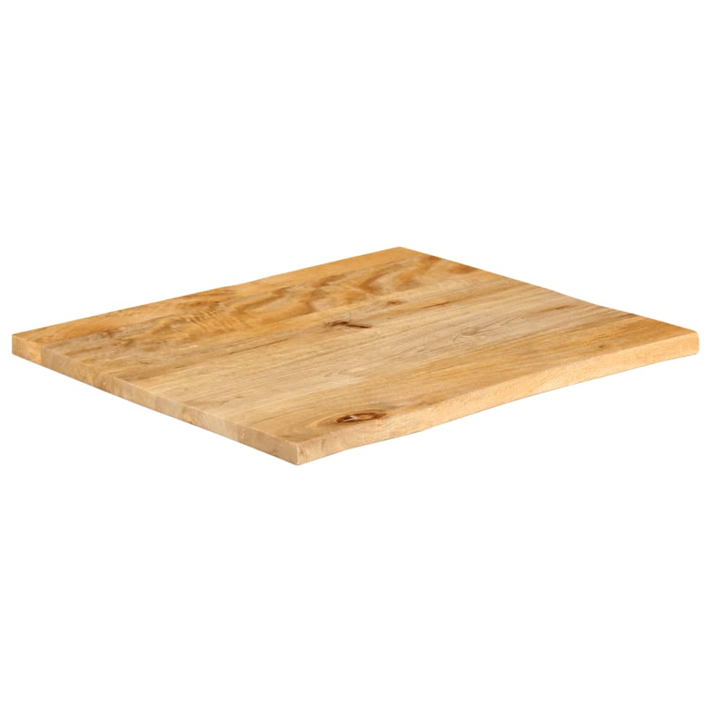 Stolna ploča sa živim rubom 80x80x3,8 cm od masivnog drva manga