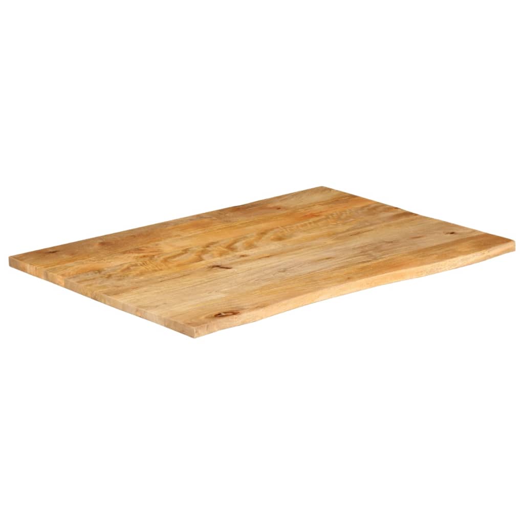 Stolna ploča sa živim rubom 90x80x3,8 cm od masivnog drva manga