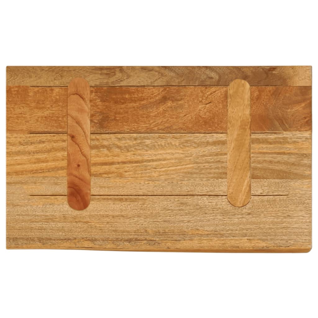 Stolna ploča sa živim rubom 40x20x2,5 cm od masivnog drva manga
